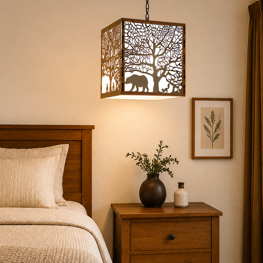 Tree of Shade | Wooden Lightshade for pendants