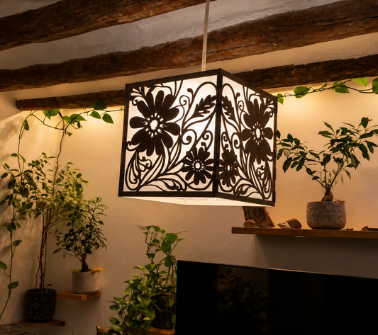 Daisy Zen | Wooden Lampshade / Lightshade