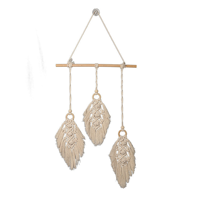 Wall Hanging Tassel Leaf Bohemian Tapestry