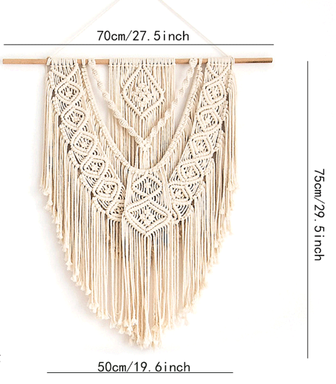 The Macrame Wall Hanging Decoration