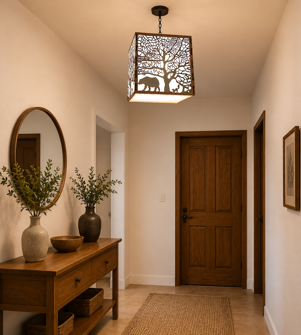 Tree of Shade | Wooden Lightshade for pendants
