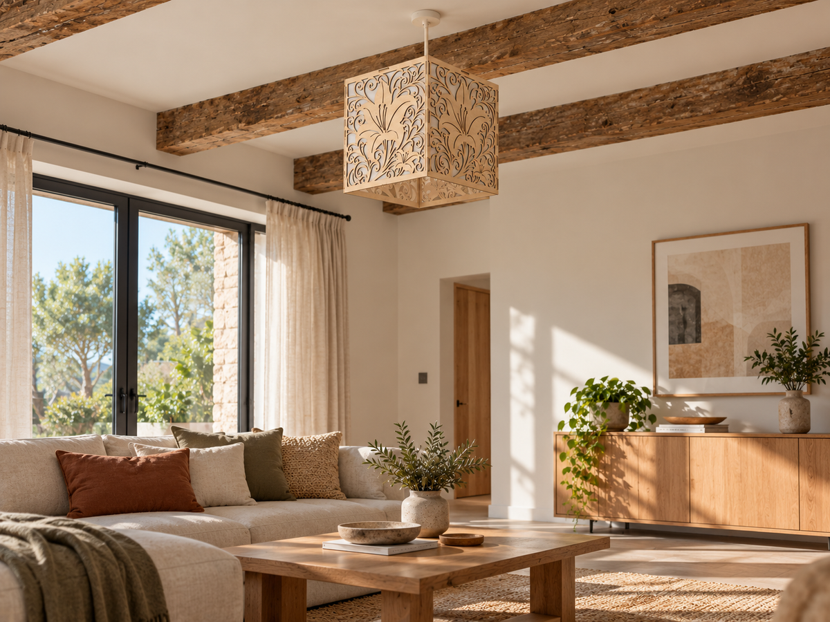 Lily Zen | Wooden Lightshade for pendants