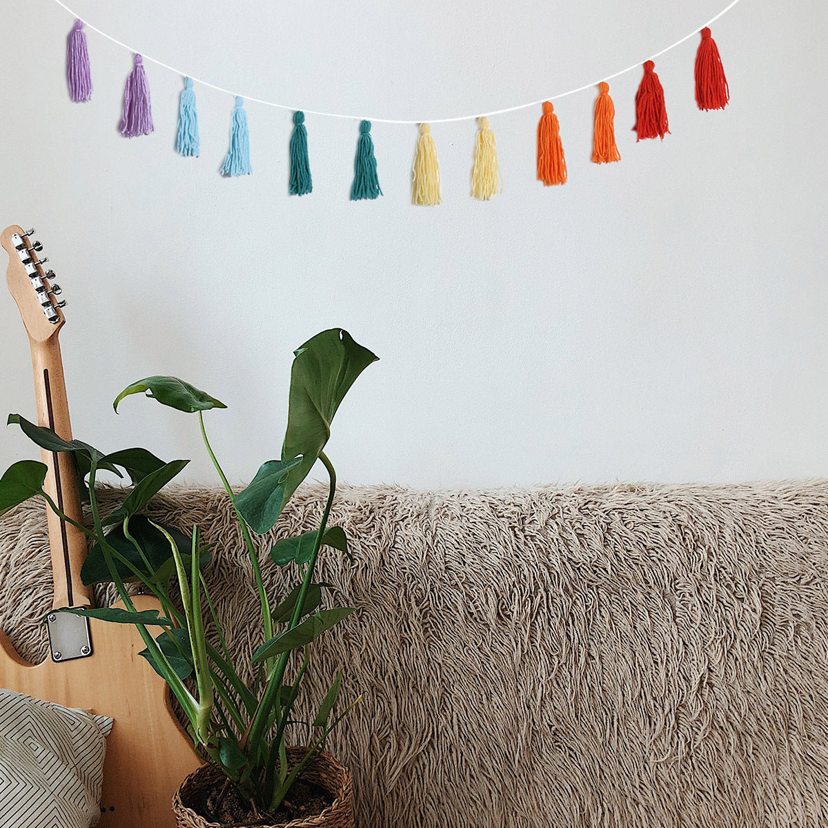 Rainbow Pendant Hanging Tassels House Decoration