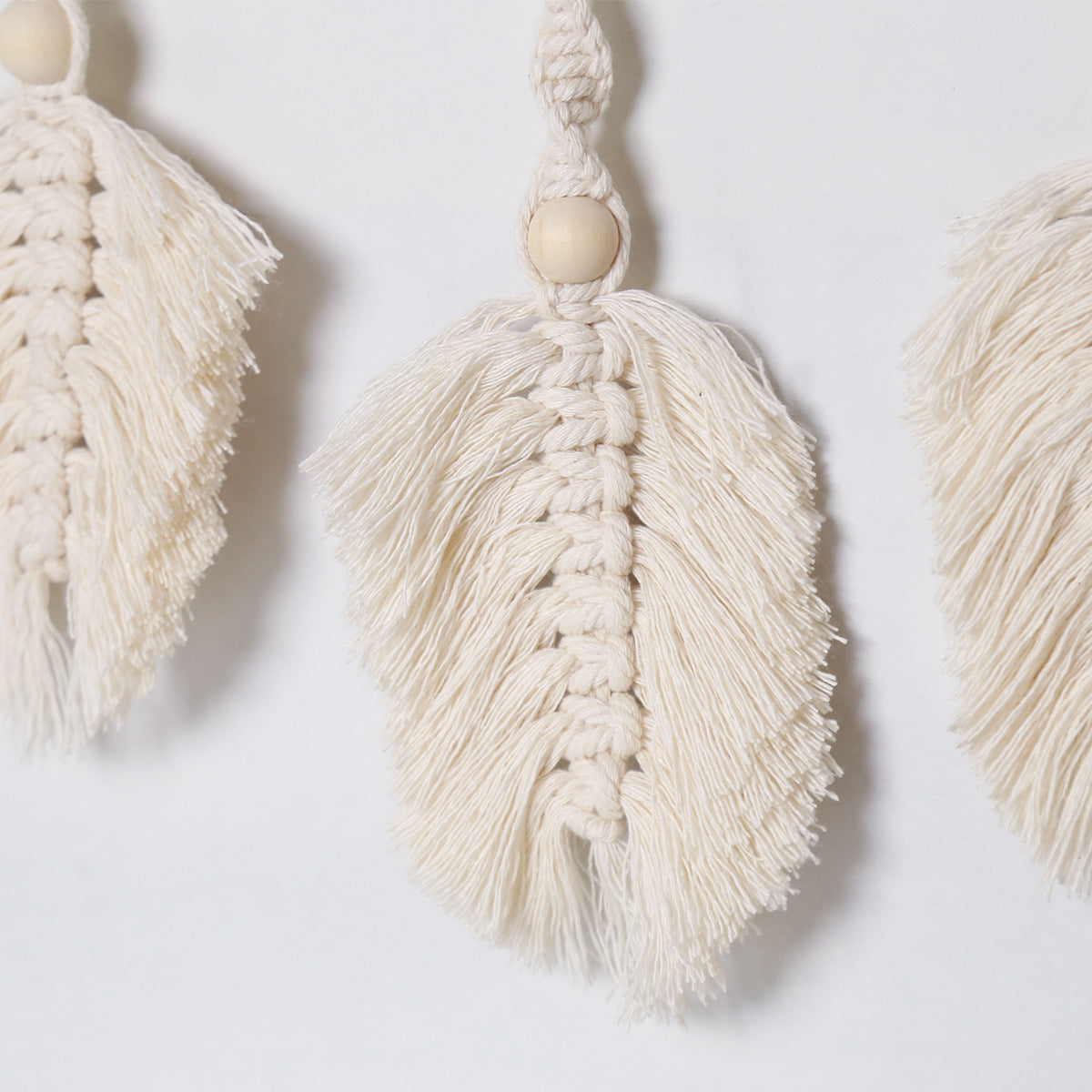 Dream Catcher - Bamboo loop cotton handwoven hanging decoration