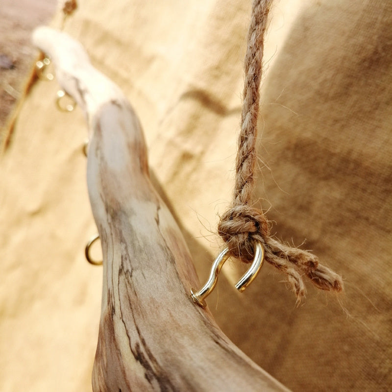 Unique Driftwood Jewelry Hooks 