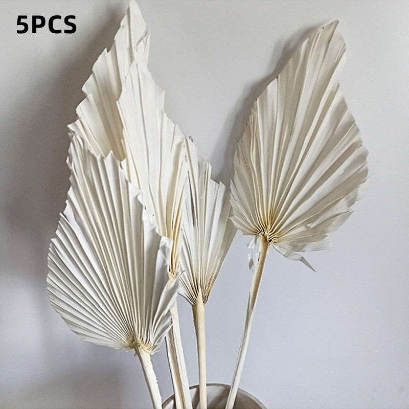 Heart-Shaped Guanyin Fan Decorative Leaves