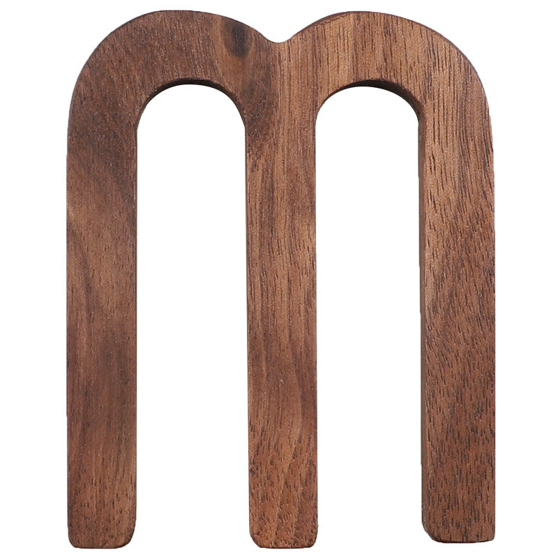 Letras de madera maciza